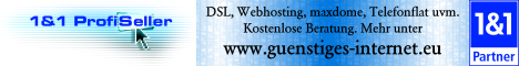 1&1 DSL Festnetz Webhosting